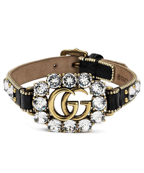 gucci leather cord bracelet|Gucci bracelets for women gold.